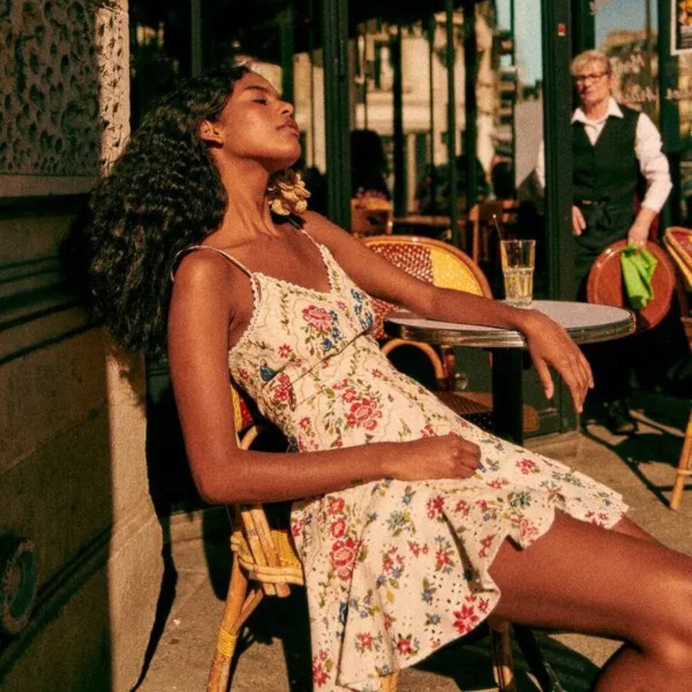 Romantic Garden Daniela Short Dress